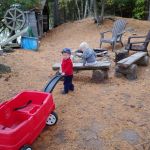 the new wagon for the cottage