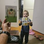 Halloween card and stickers from Grandma!