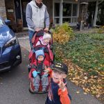 to the park with Opa and Oma