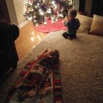 a rest after decorating