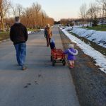 a long walk around a long block