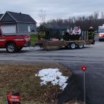 Santa and fire trucks!
