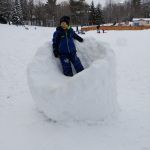 in the big snow ball