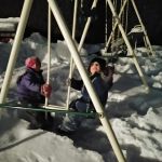 warmer evening for playing outside