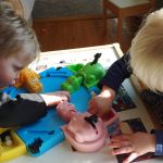 a serious game of hungry hippos