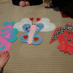 Handmade valentines cards from Grandma