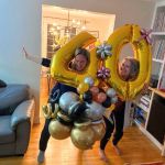 Pandemic birthday party for a neighbour turning 40