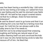 This is a REAL email we received from school!