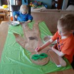 Painting the green ninja