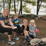 First cottage campfire of the season