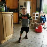 Isaac, ready for action