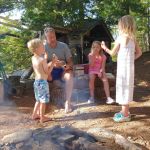 marshmallows with Autumn and Eleri