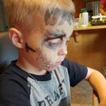 Frankenstein face paint