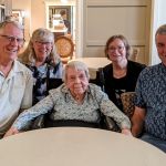 Opa, Oma, Aunt Joanne and Uncle Frank with Super Oma
