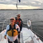 final sail with Glenna