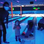 bowling with Noelia's family