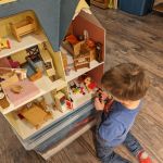 Lindy's childhood dollhouse that Opa built